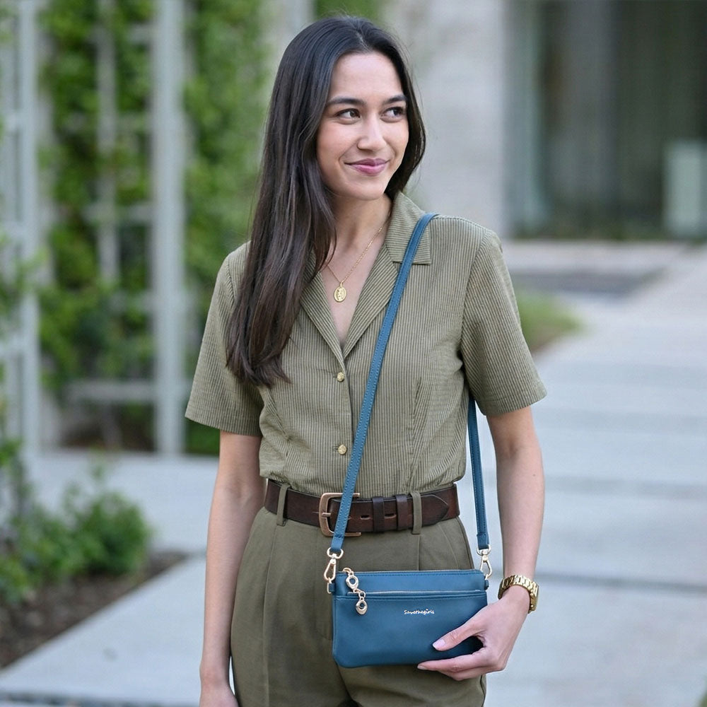 Bolso Bella RFID con Pantalla Táctil | Crossbody Compacto para Mujer Conectada