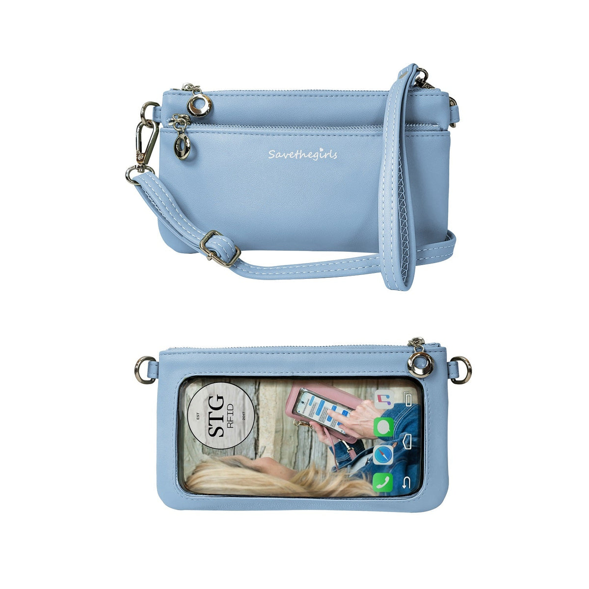 Bolso Bella RFID con Pantalla Táctil | Crossbody Compacto para Mujer Conectada
