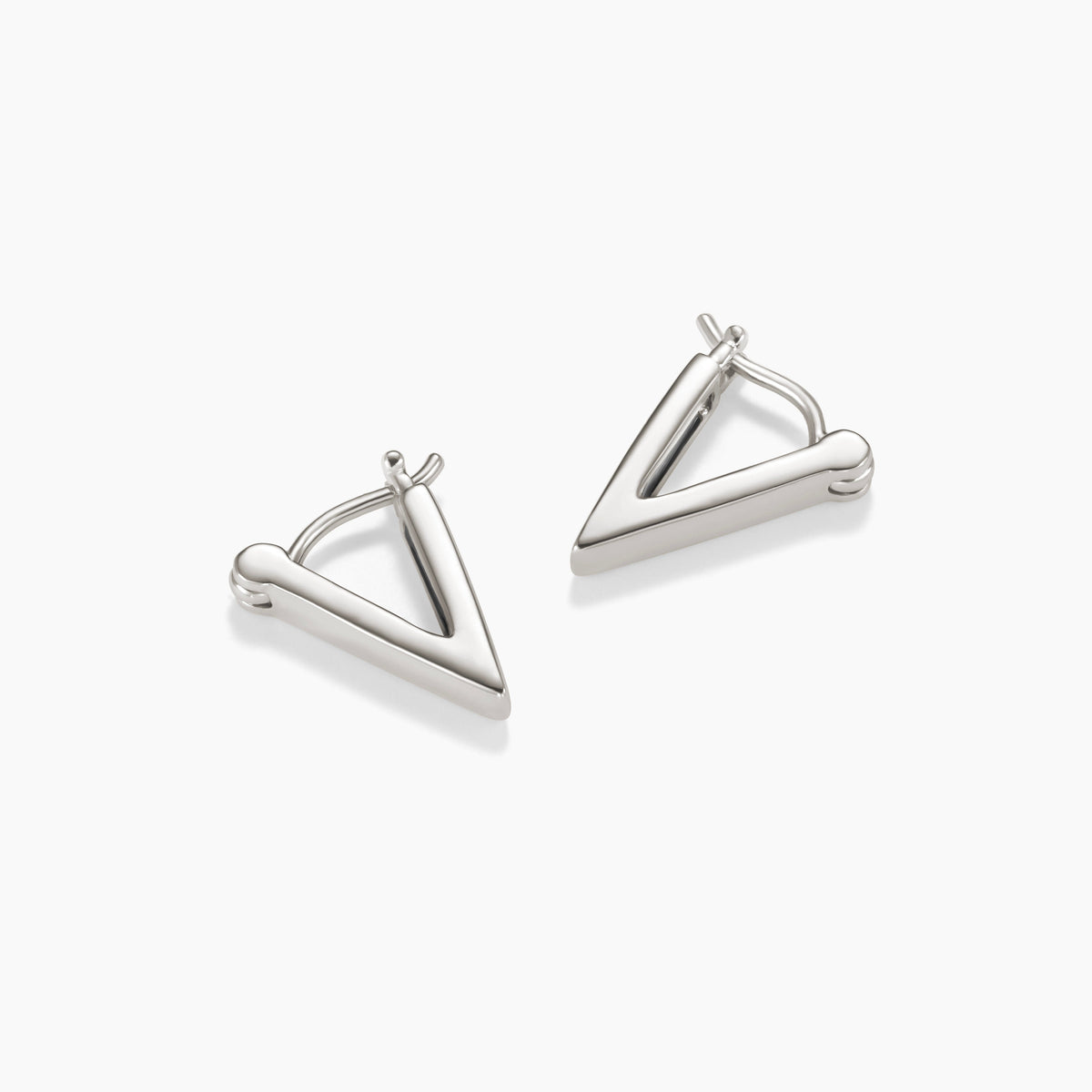 THE A'S (HUGGIE EARRINGS)