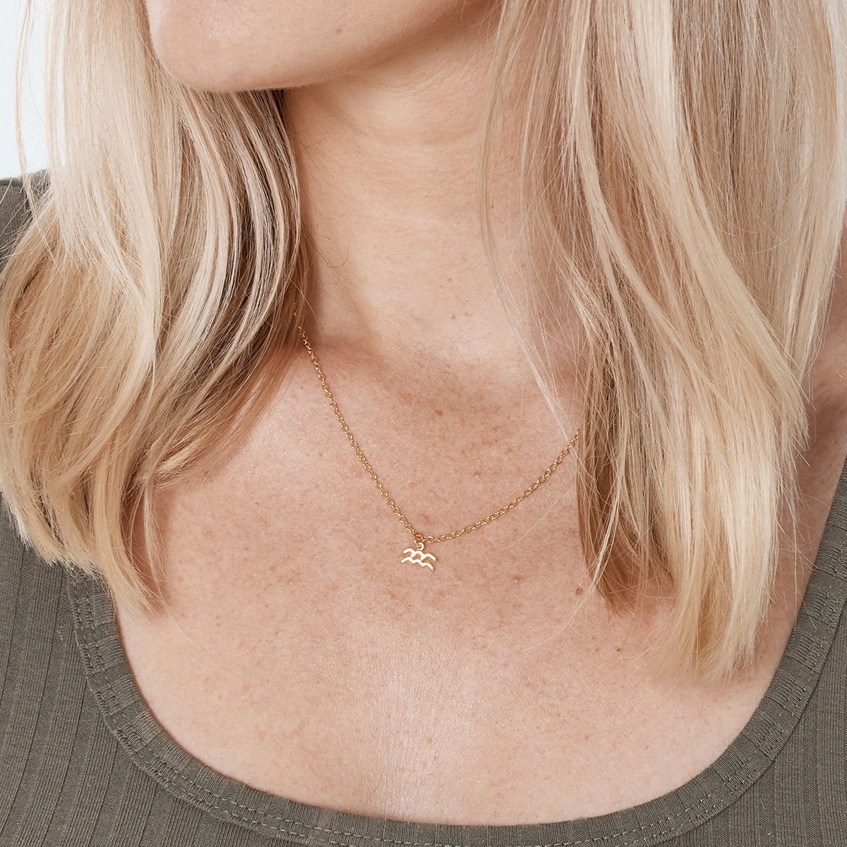 Collar Acuario ★ 26 de Enero | Regalo Personalizado de Cumpleaños