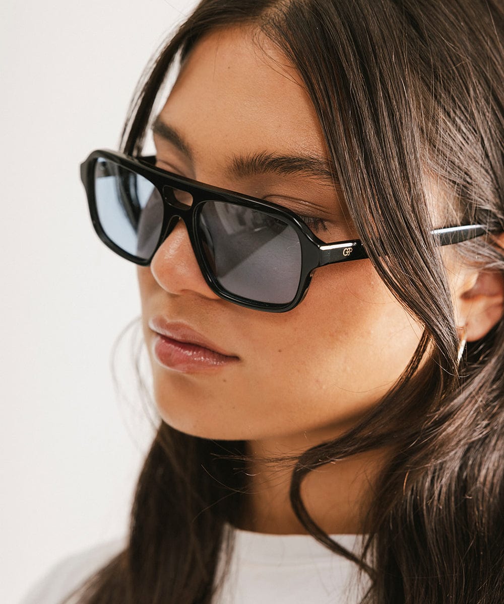Lentes Aviador Vintage Beau | Estilo Retro de los 70s con Marco Rectangular